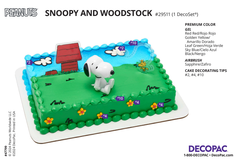 Peanuts Snoopy And Woodstock 142d63aa 0ebf 4e00 9379 E0a7357ed48e | DecoPac