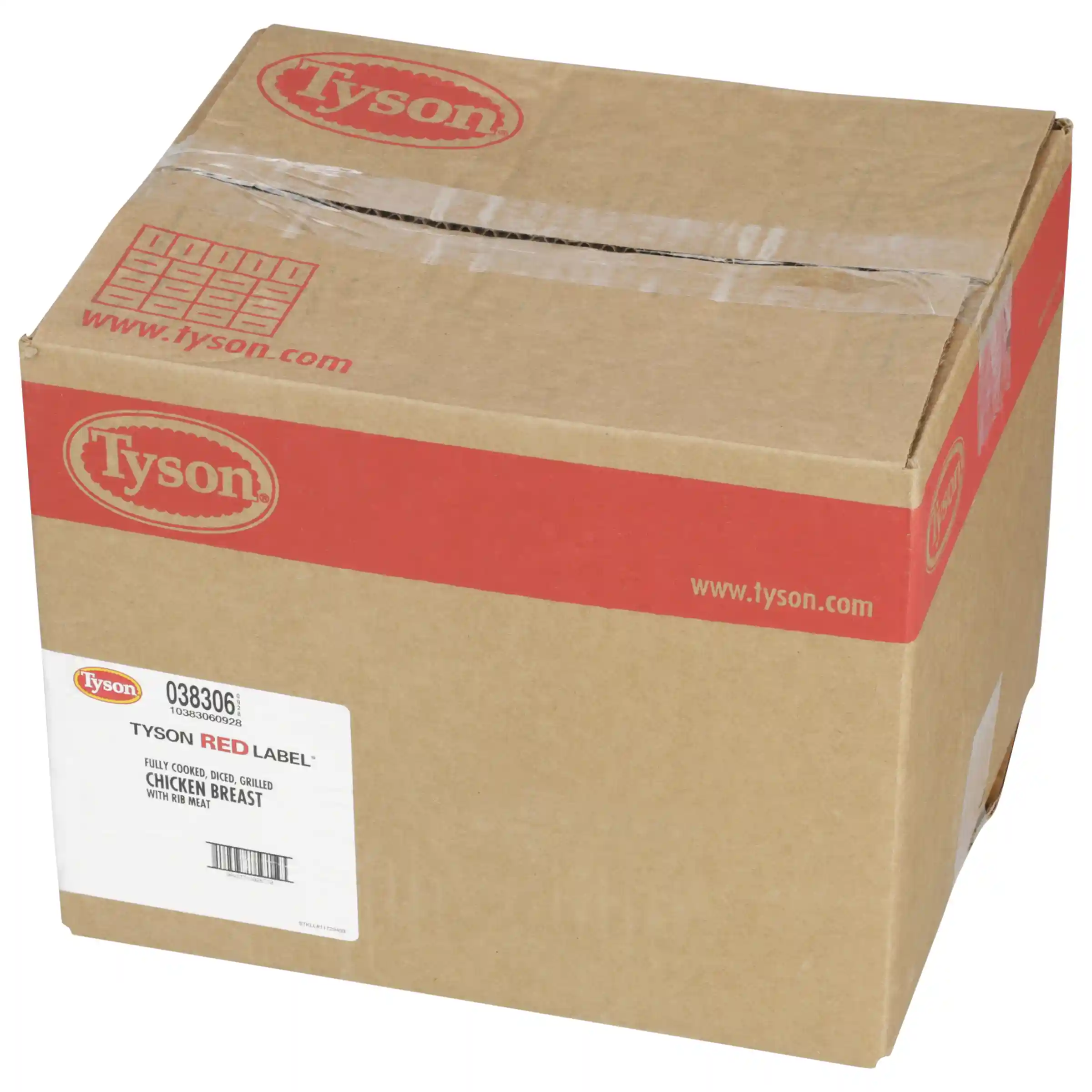 Tyson Red Label® Fully Cooked Unbreaded Grilled Diced Chicken Breast, 0.5" _image_5