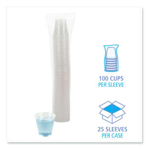 Boardwalk, Translucent Plastic Cold Cups, 5 oz, Polypropylene