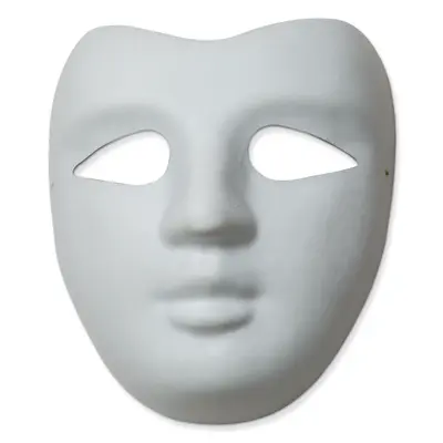 Creativity Street  Paperboard Mask, V-Shaped Mask,  8-1/2" x 7", 1 Piece