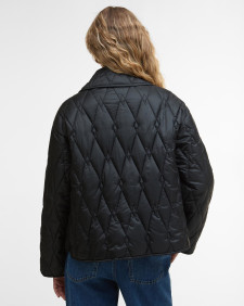 Giacca trapuntata Bernadette Black/Onyx Tartan
