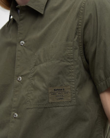 Holywell Relaxed Short-Sleeved Shirt Light Sage