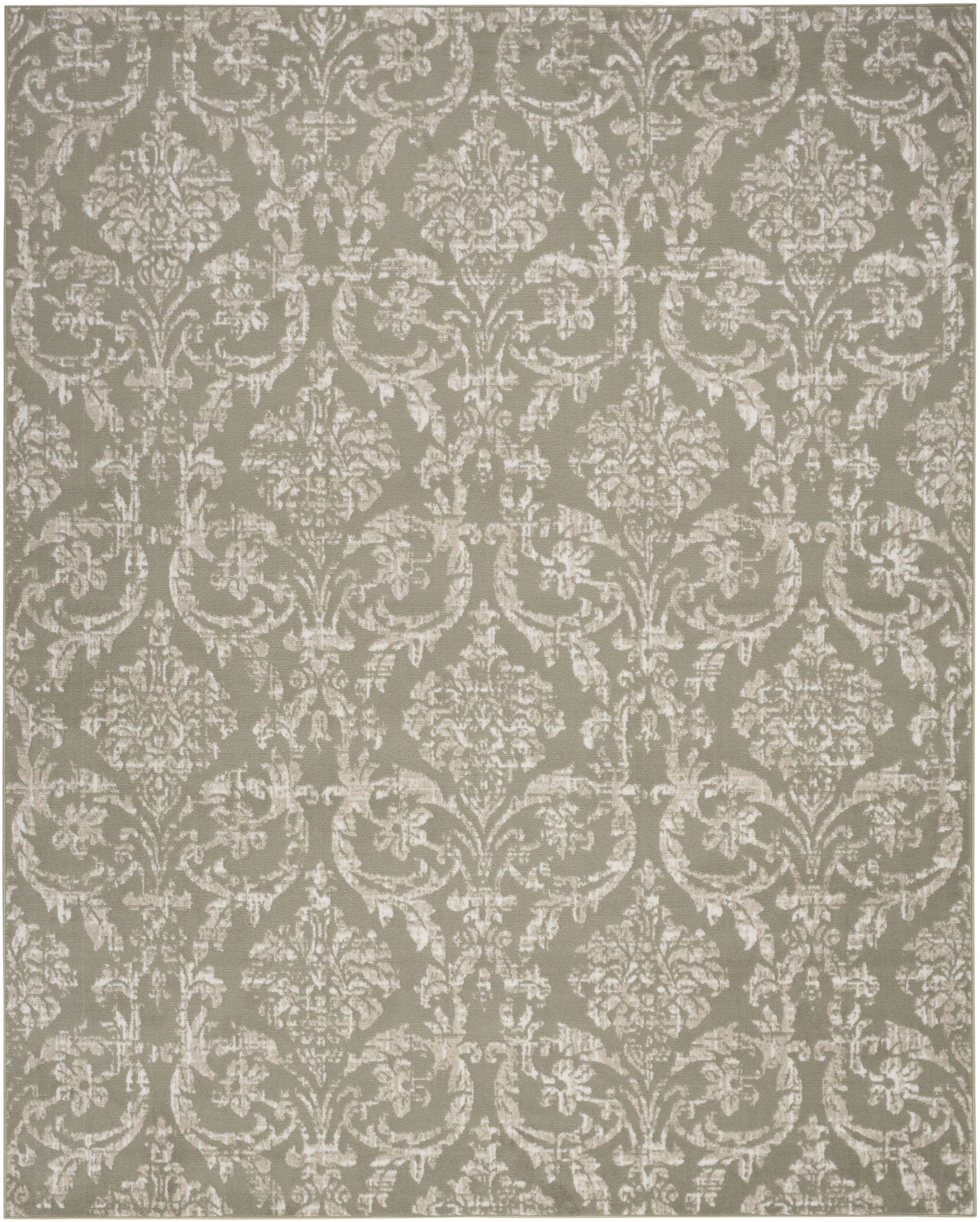 Nourison Jubilant 10' x 14' Olive Vintage Indoor Rug