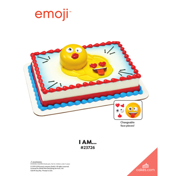 emoji™ I Am... The Magic of Cakes® Icing Only Page