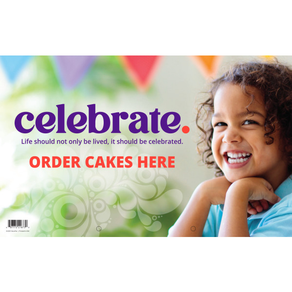 Celebrate The Magic of Cakes® The Magic of Cakes® Stand Header Card