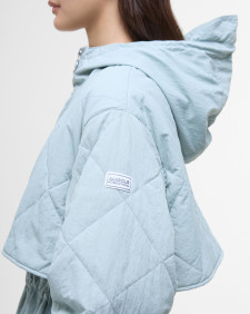 Estella Parka Jacket Light Steel Blue