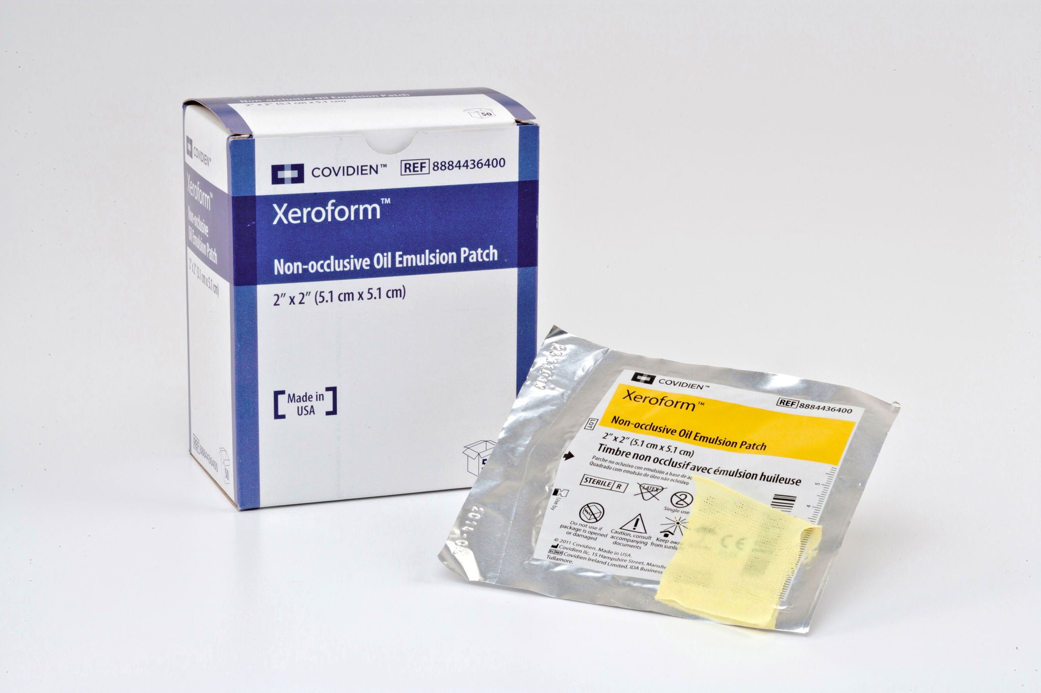Xeroform™ Nonocclusive Petrolatum Impregnated Dressing, 2 x 2 inch