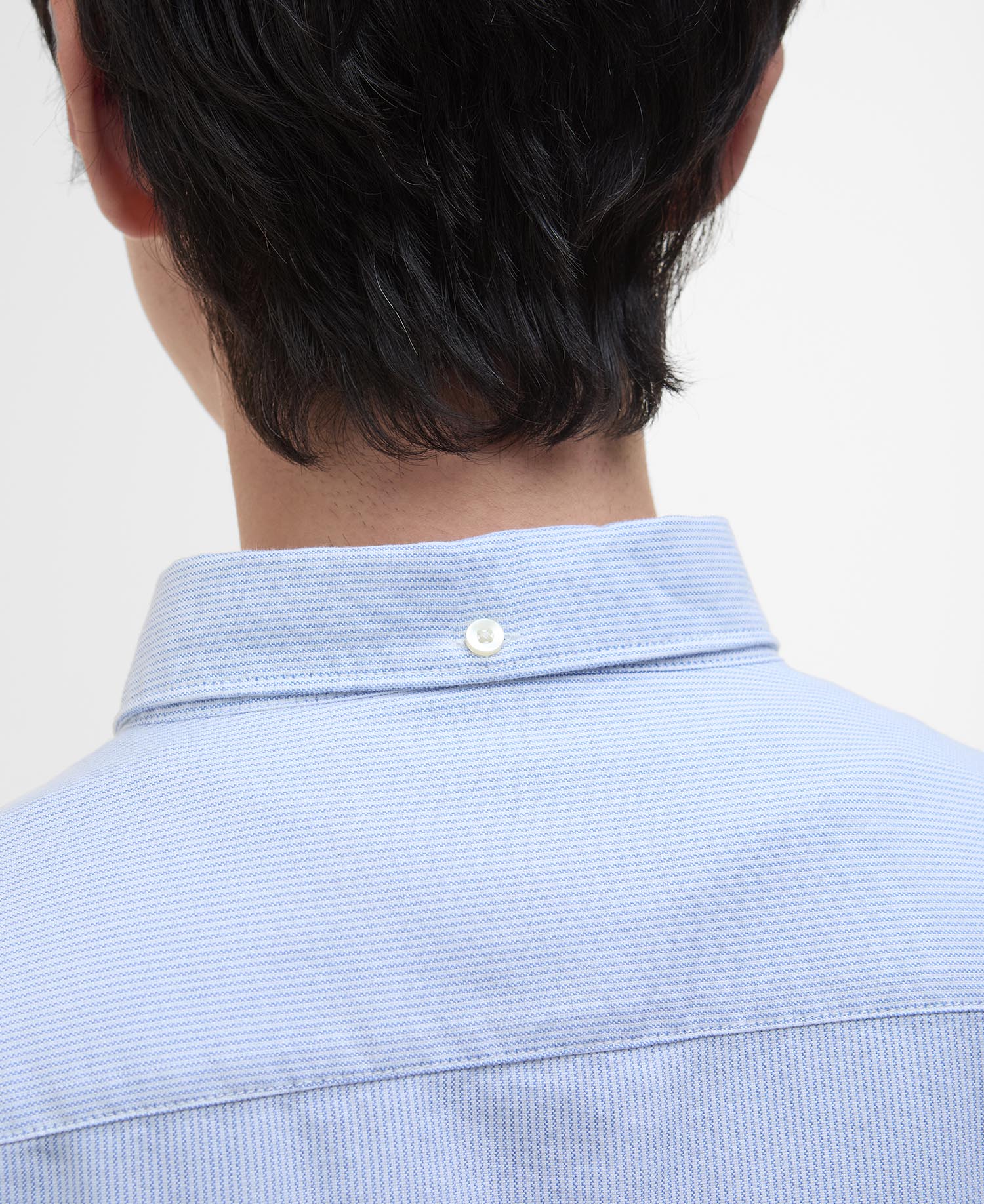Camicia Oxford oversize a righe Dunand image number 4