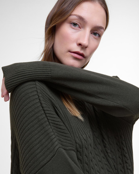 Stitch Guernsey Cape