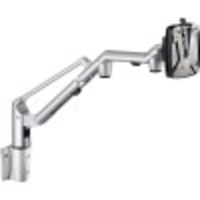 LiftTEC® III sw mounts on a Novus SlatWall to enhance ergonomic comfort and create more useable space.