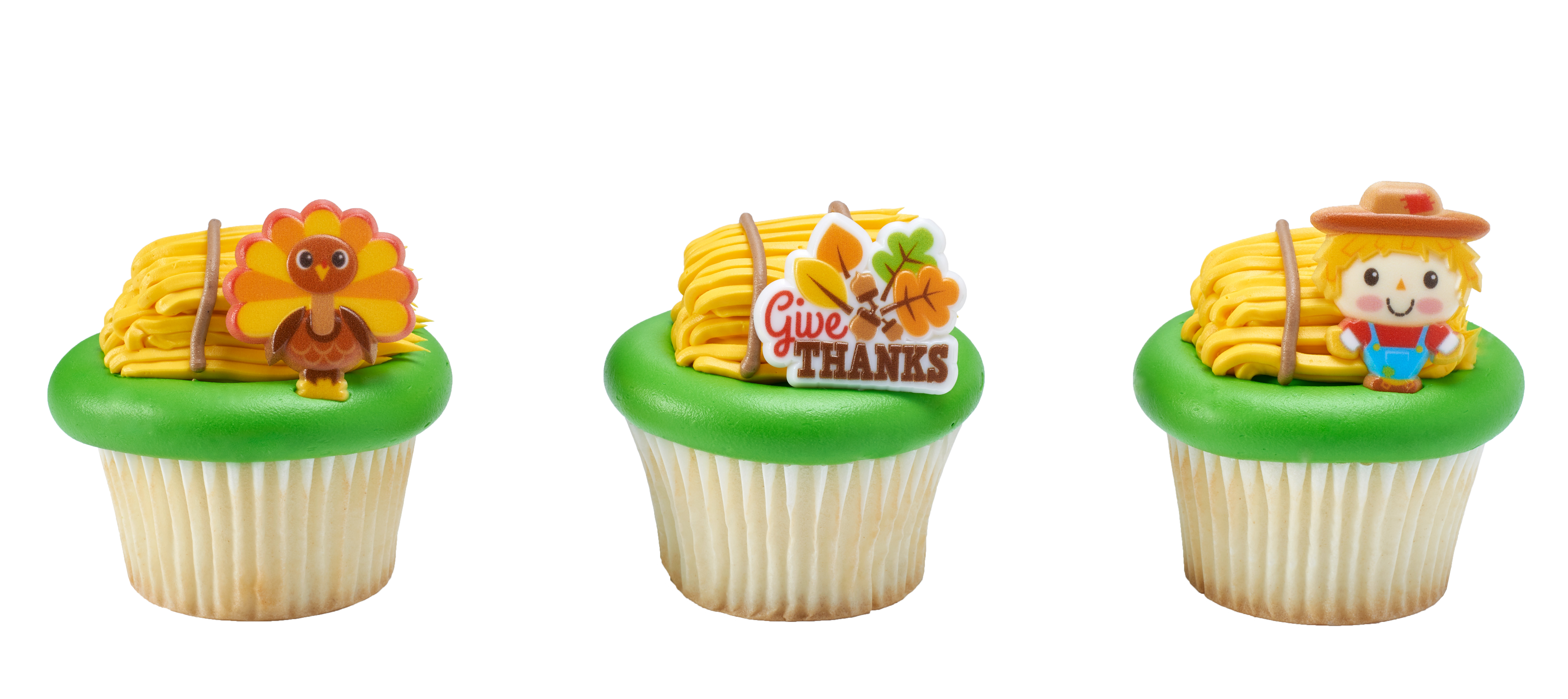 Harvest Friends Cupcake Rings DecoPac