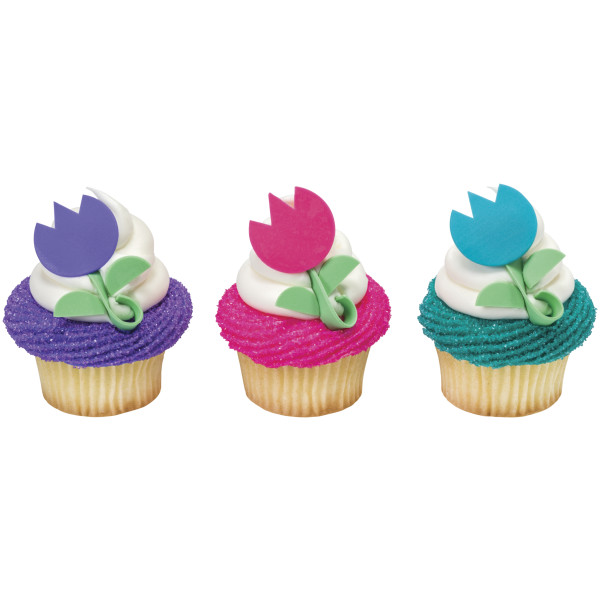 Bright Printed Assortment Dots Fondant DecoShapes®