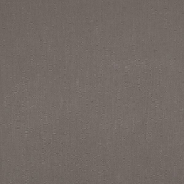 Gray woven fabric panel lying flat, showing fine diagonal weave; filling the frame, evenly lit close-up with soft ambient light and a neutral background.