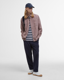 Garment Dyed Angelo Relaxed Shirt Burnt Heather