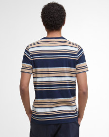 T-shirt a righe leggermente aderente Aickmen 
