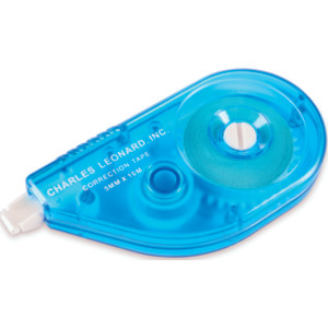 White Paper Correction Tape, Blue Case