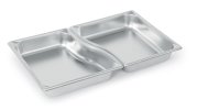 Full-size 2 ½-inch-deep Super Pan® stainless steel super shape short wild pan