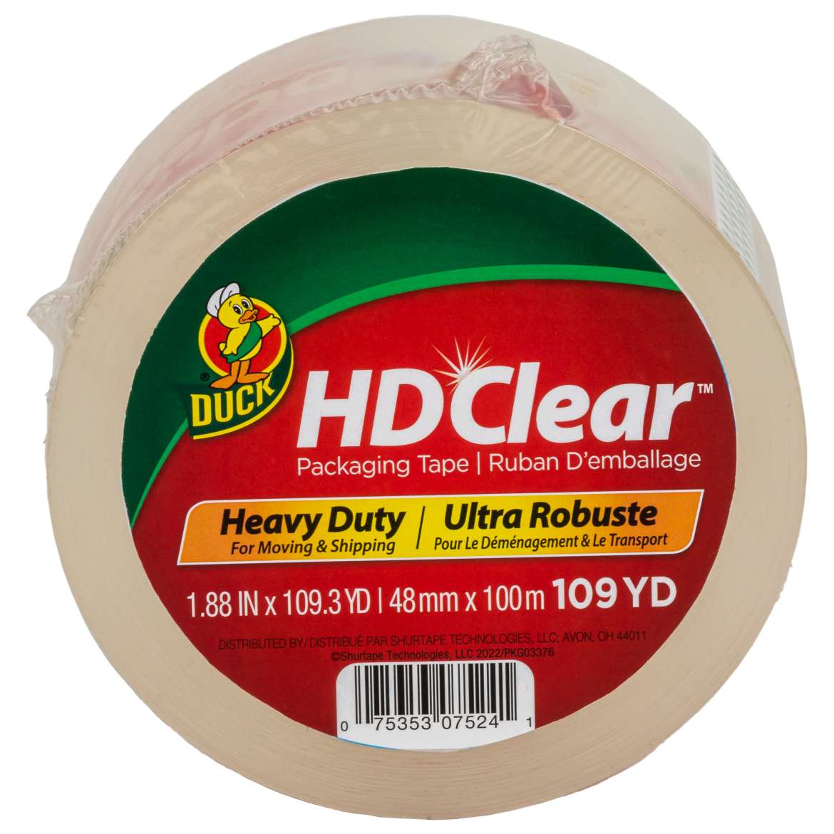 HD Clear™ Heavy Duty Packing Tape Image