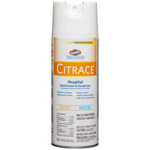 Clorox, Clorox® Healthcare® Citrace® Hospital Disinfectant and Sanitizer,  14 oz Can