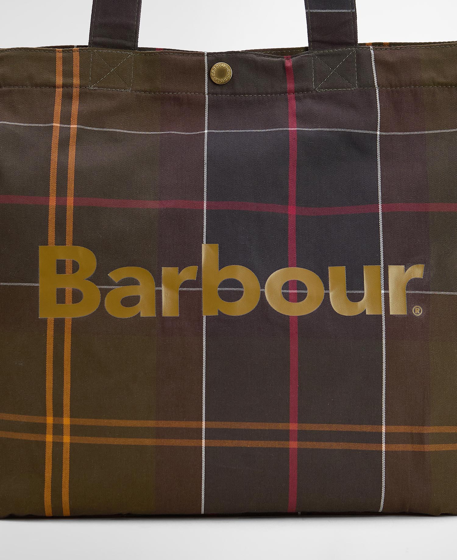 Borsa tote Telfield in tartan image number 3