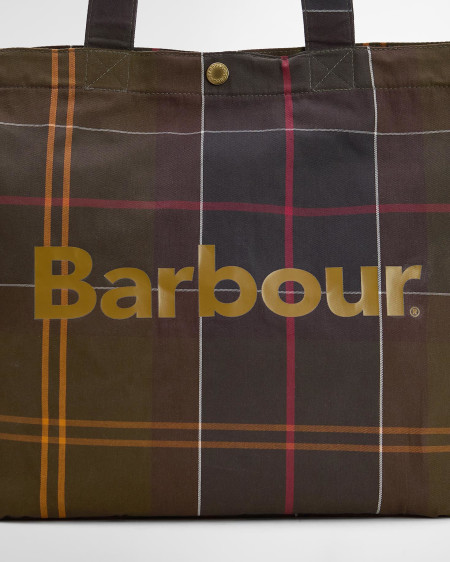 Borsa tote Telfield in tartan
