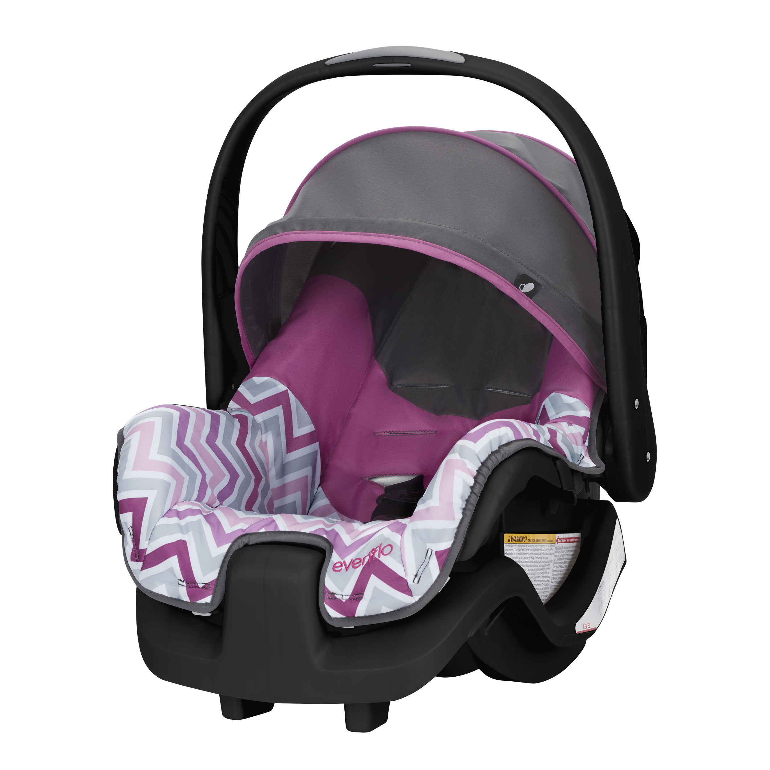 Evenflo Infant Car Seat, Nurture, 5Point Harness, Parker