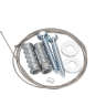Rubbermaid Commercial, GroundsKeeper®, Tuscan Receptacle Security Kit