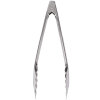 9 ½-inch economy stainless steel utility tongs