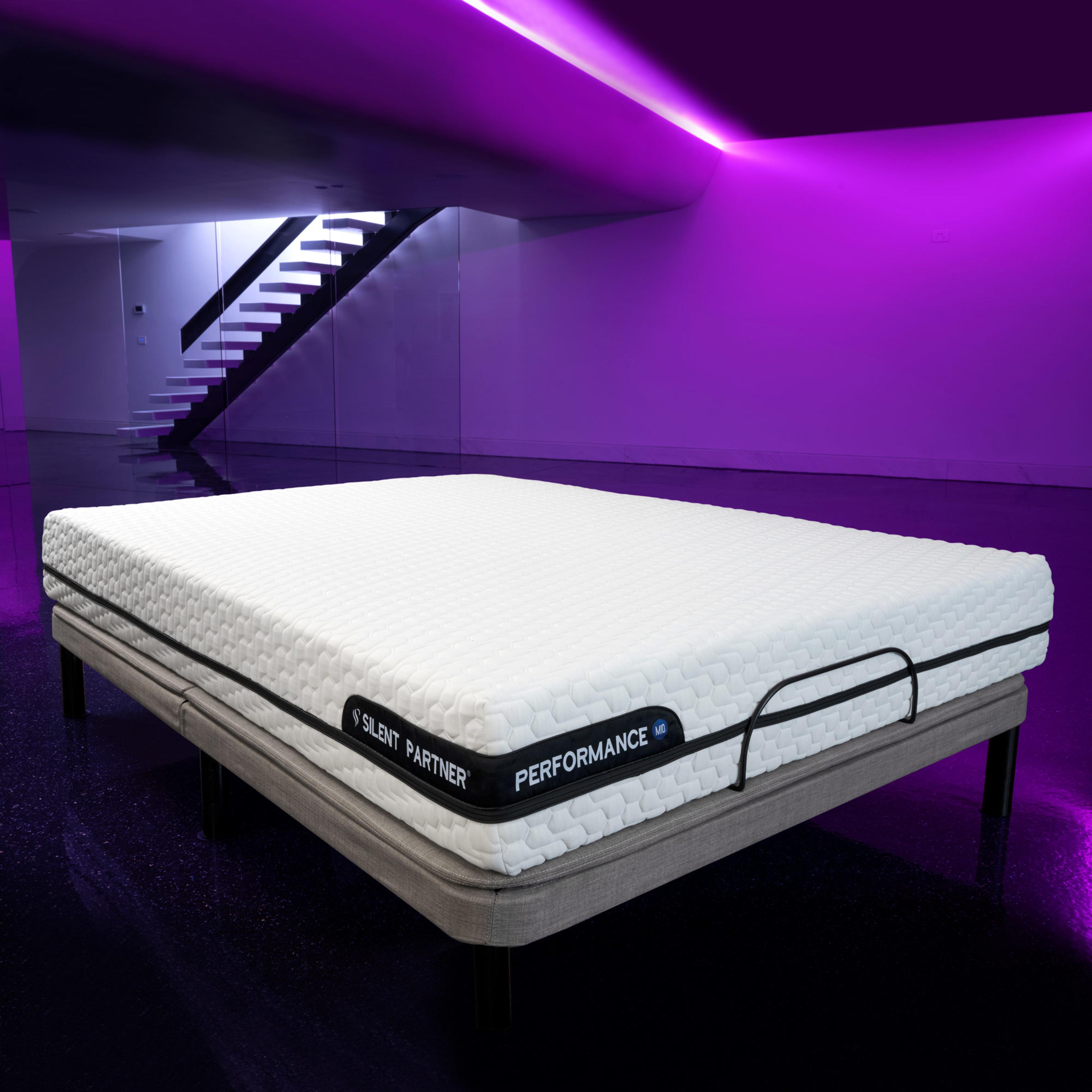 Lifestyle image of the  Silent Partner Performance Mk2 Mattress, Medium from Forty Winks