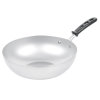 11-inch carbon steel stir-fry pan with TriVent silicone handle