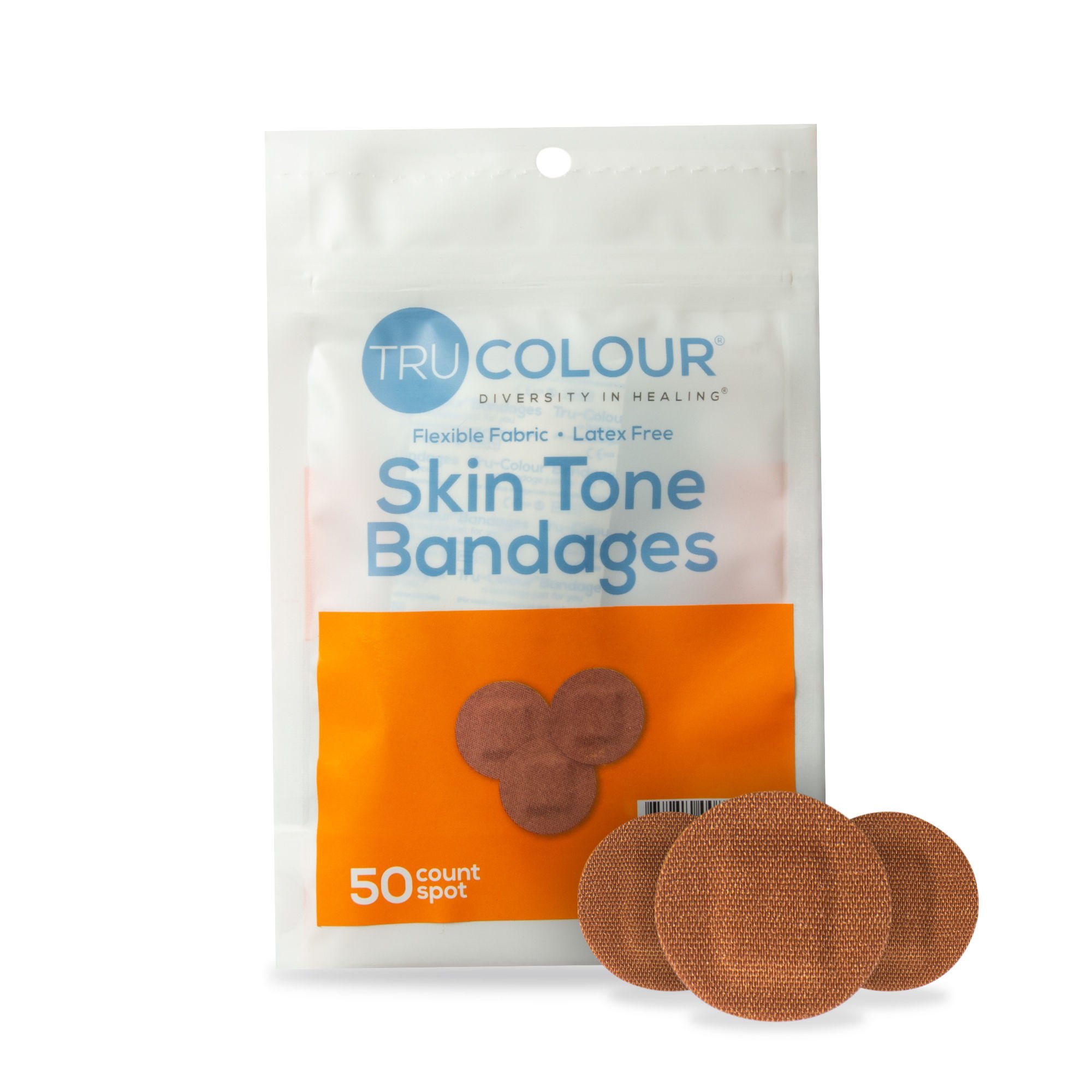 TruColour® Brown Adhesive Strip, Spot