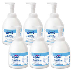 Gojo, PURELL, Antimicrobial Foam Handwash with 2% CHG Foam Soap,  535 mL Bottle