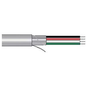 Alpha Essentials Communication & Control Cable, 1299C, 22 AWG 7/30 9C Foil Shield, Slate 1000 ft.