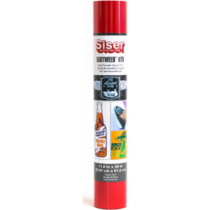 Easyweed HTV Heat Transfer Vinyl, 36", Bright Red