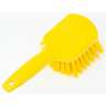 Carlisle, Sparta, 3in, Color Coded Floater Scrub Brush, 8in Handle, Polypropylene Bristles, Yellow