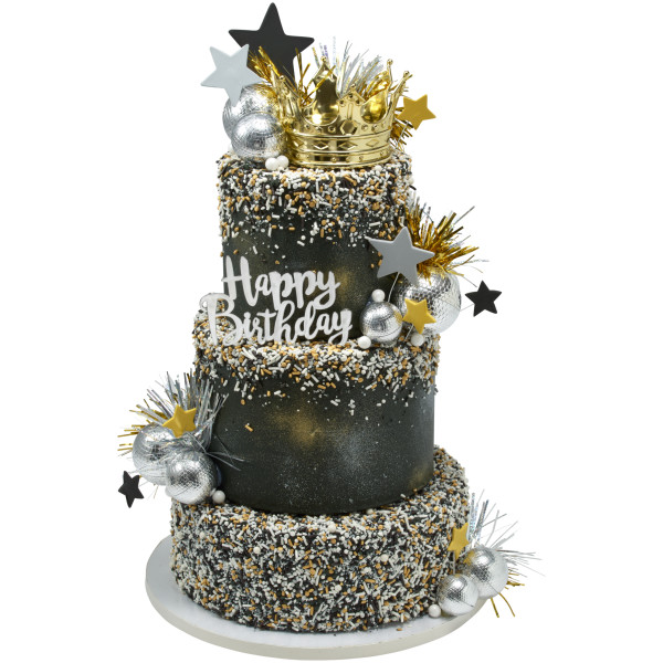 Happy Birthday Assortment Plastic Candle Holder
