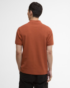 Essential Polo Shirt Dark Ginger