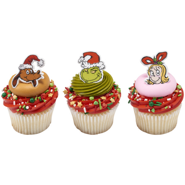 How The Grinch Stole Christmas Assortment Cupcake Rings