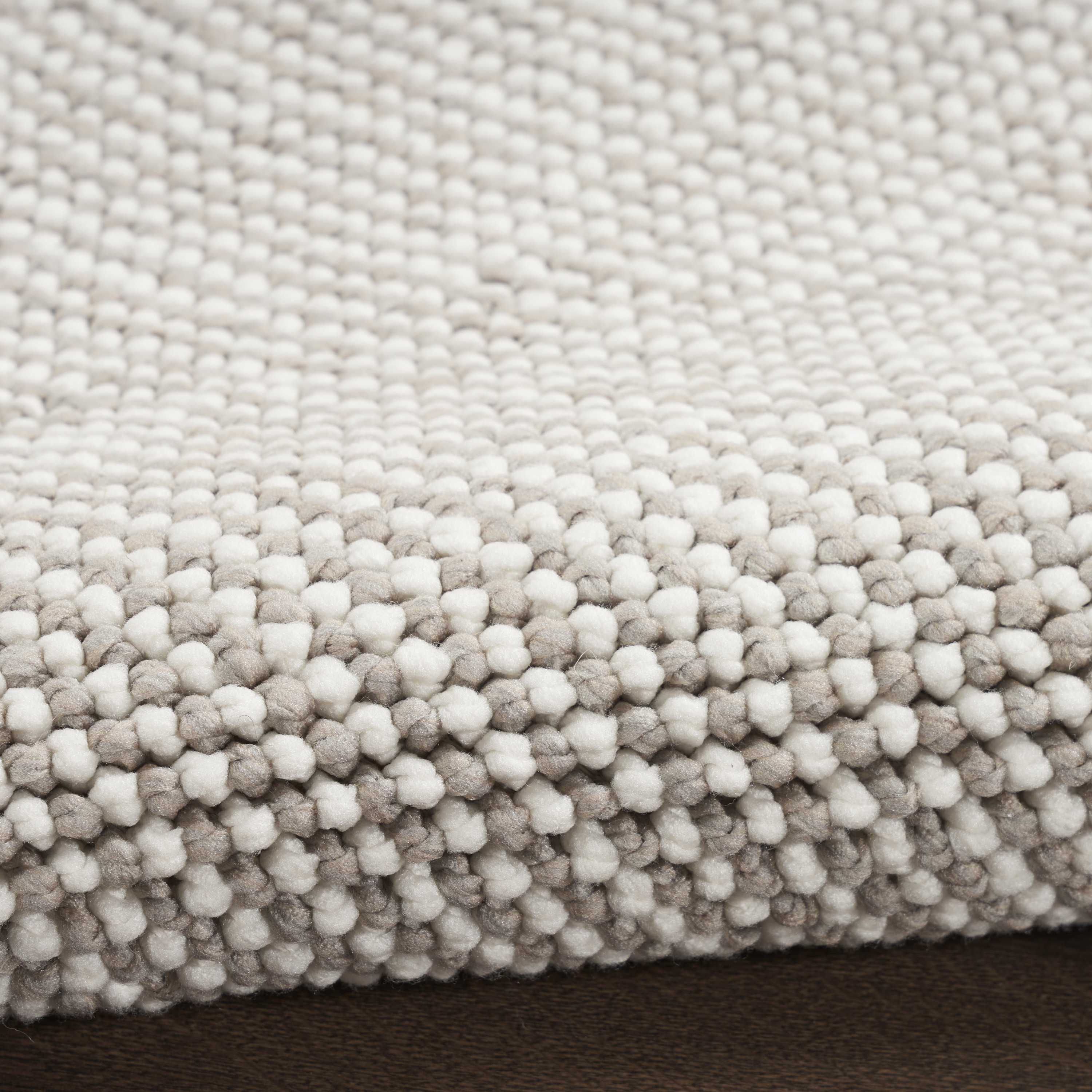 Nourison Natural Texture 6' x 9' Ivory Mocha Farmhouse Indoor Rug