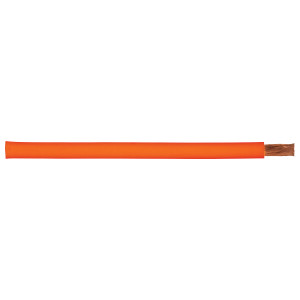 Super Vu-Tron&reg;, Welding Cable, 600V, 4 AWG Stranded, 1-Conductor, 0.41 Jacket O.D., 250 ft., Orange