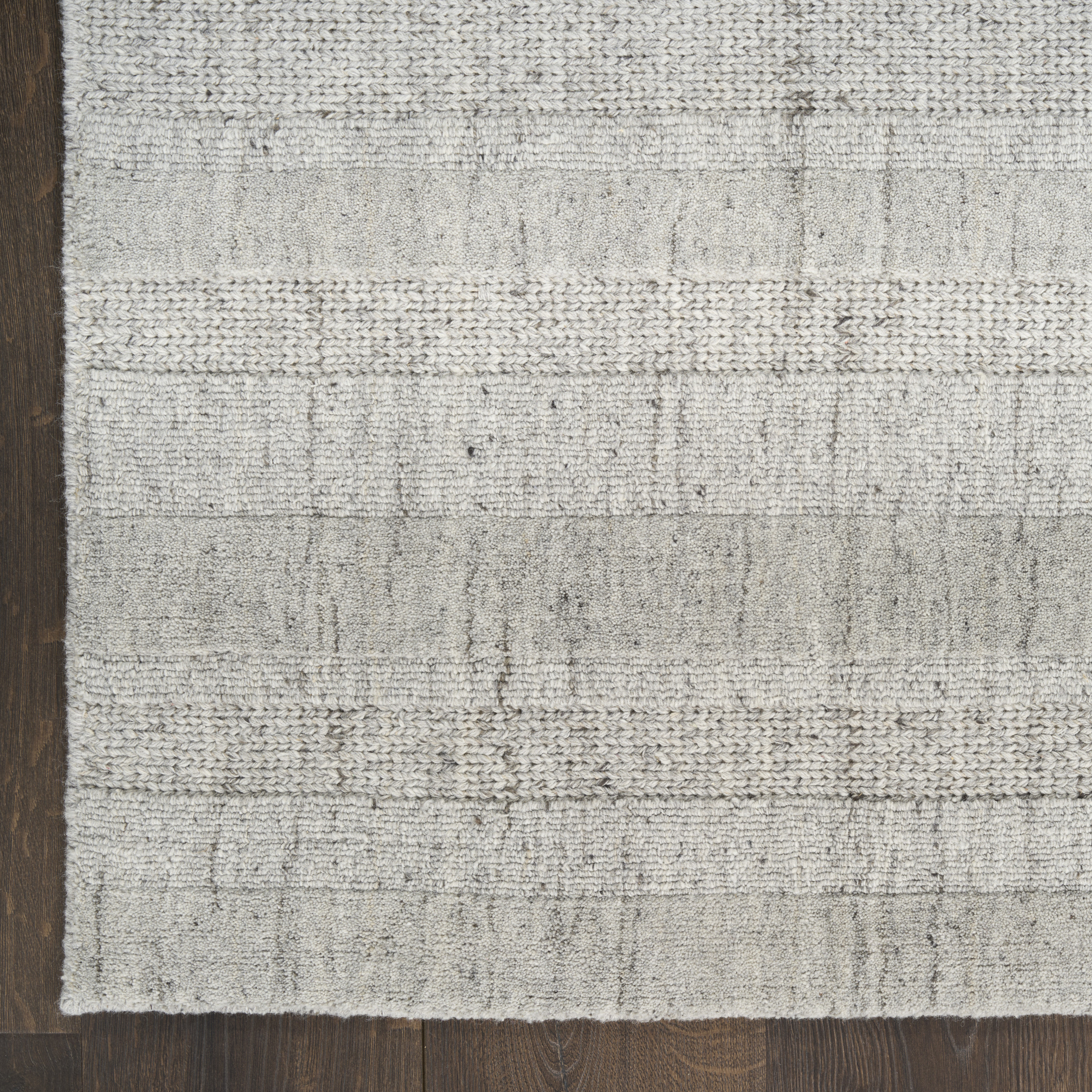 DKNY Pure Multi Weave 7'9" x 9'9" Grey Contemporary Indoor Rug