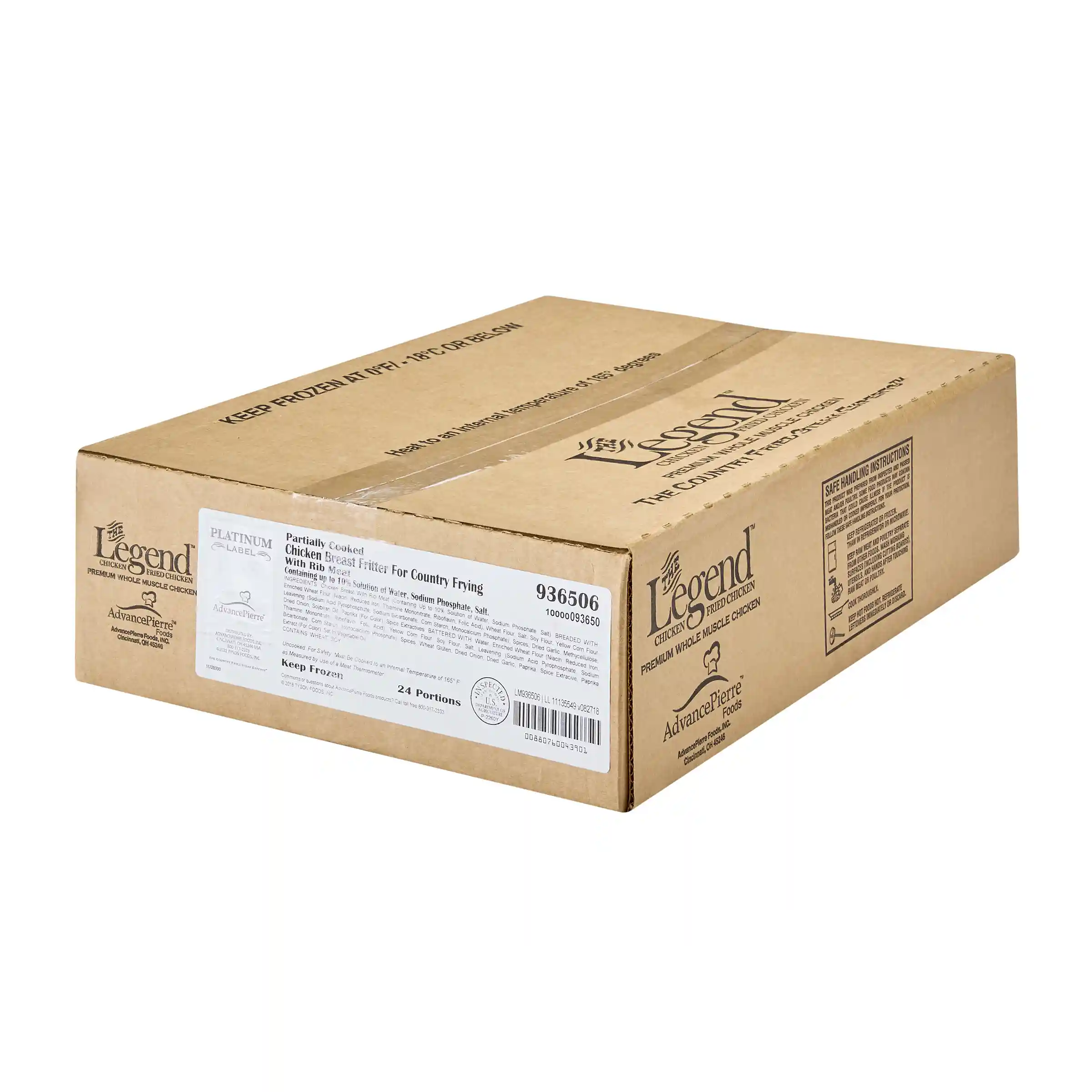 AdvancePierre™ Par-cooked Breaded Country Style Chicken Breast Filets, 6 oz._image_5