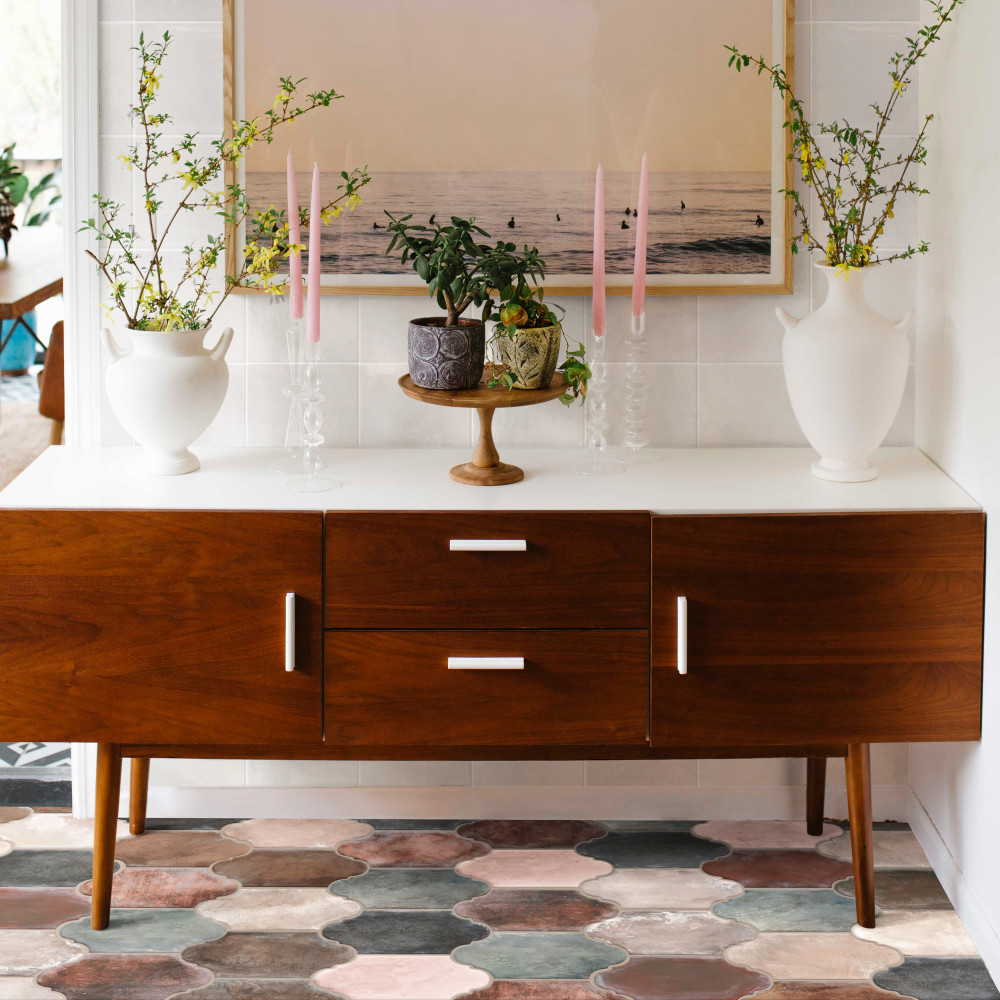 Boheme Provenzal Mix 6-1/4 in. x 12-3/4 in. Porcelain Floor and Wall Tile