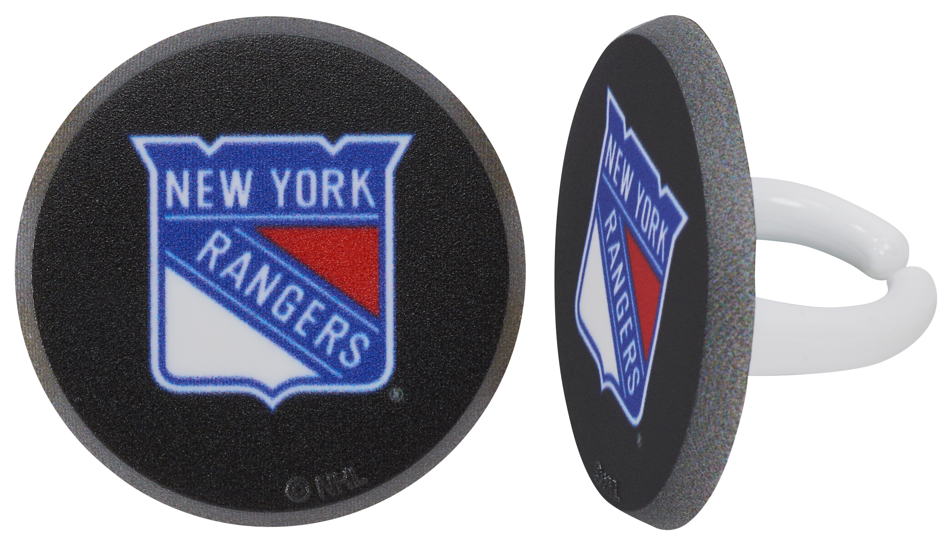 NHL® Puck Team Logo Cupcake Rings DecoPac NHL® Puck Team Logo Cupcake Rings DecoPac