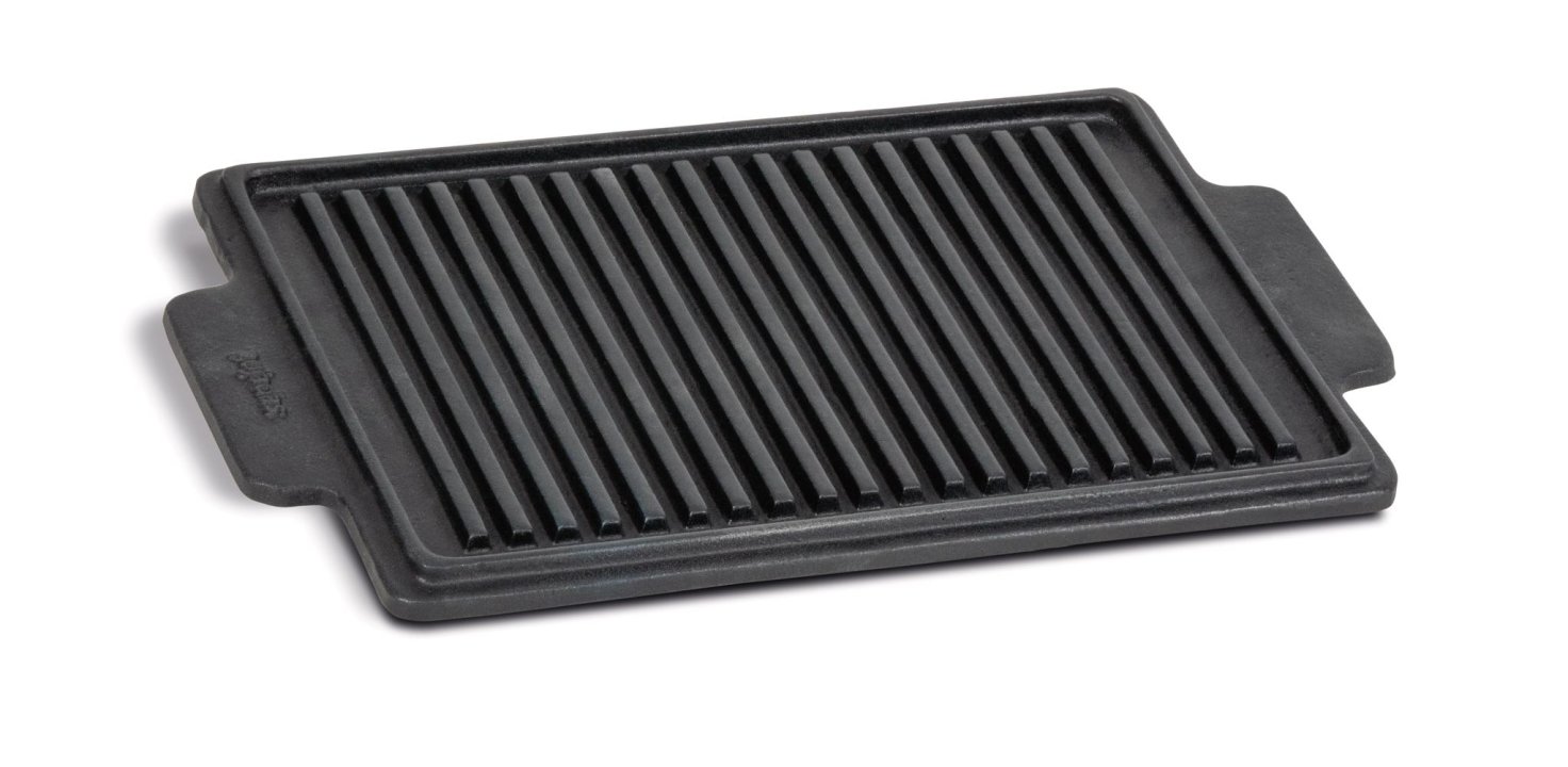 Parrilla reversible de hierro fundido esmaltado