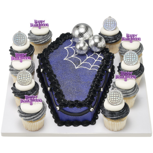 Disco Ball Cupcake Rings