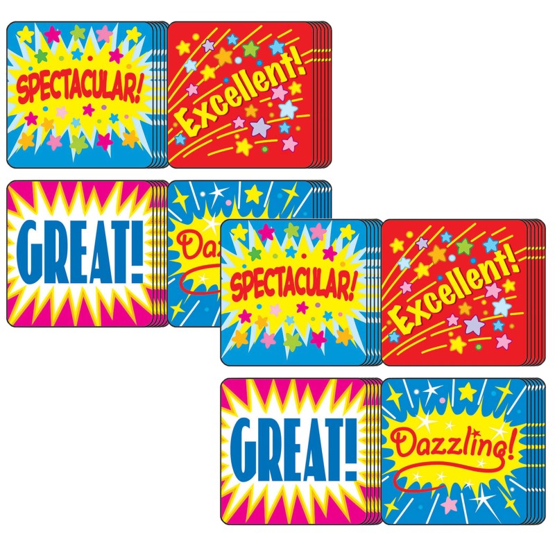 Carson Dellosa Education Positive Words Motivational Stickers, 120 Per ...