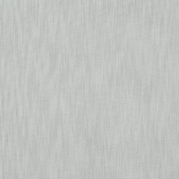 Light-gray woven fabric panel, lying flat and static, showing subtle vertical weave texture; neutral, evenly lit background with no identifiable room context.