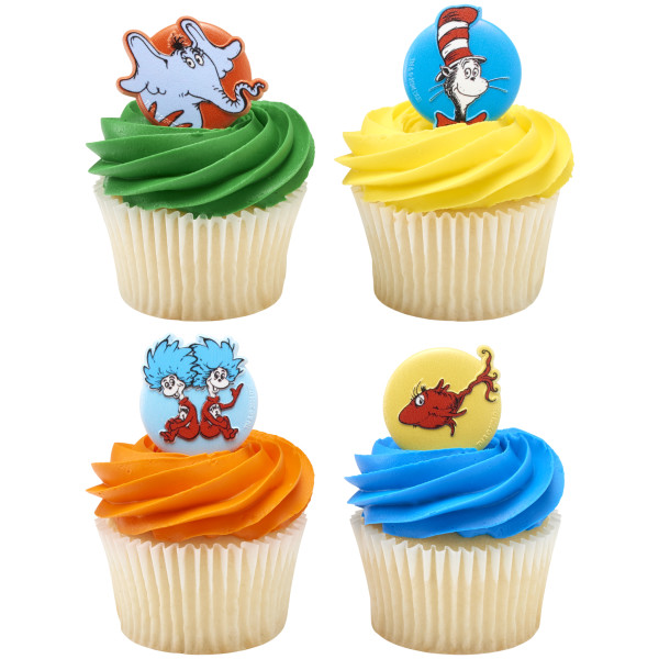 Dr. Seuss Assortment Cupcake Rings