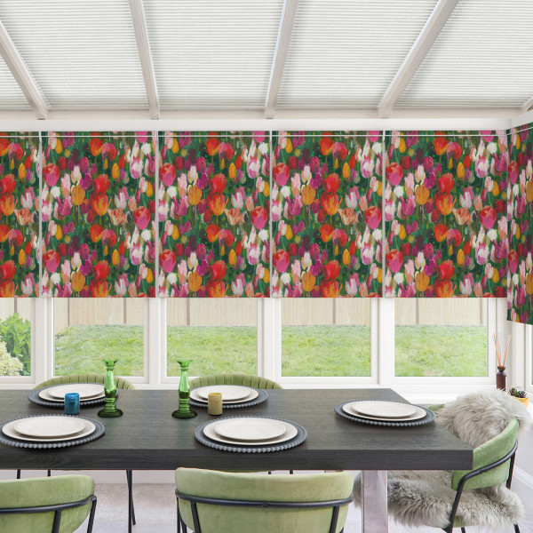 Marlo Blackout Fuchia Roller Blind